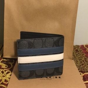 Coach Men's Wallet NWT